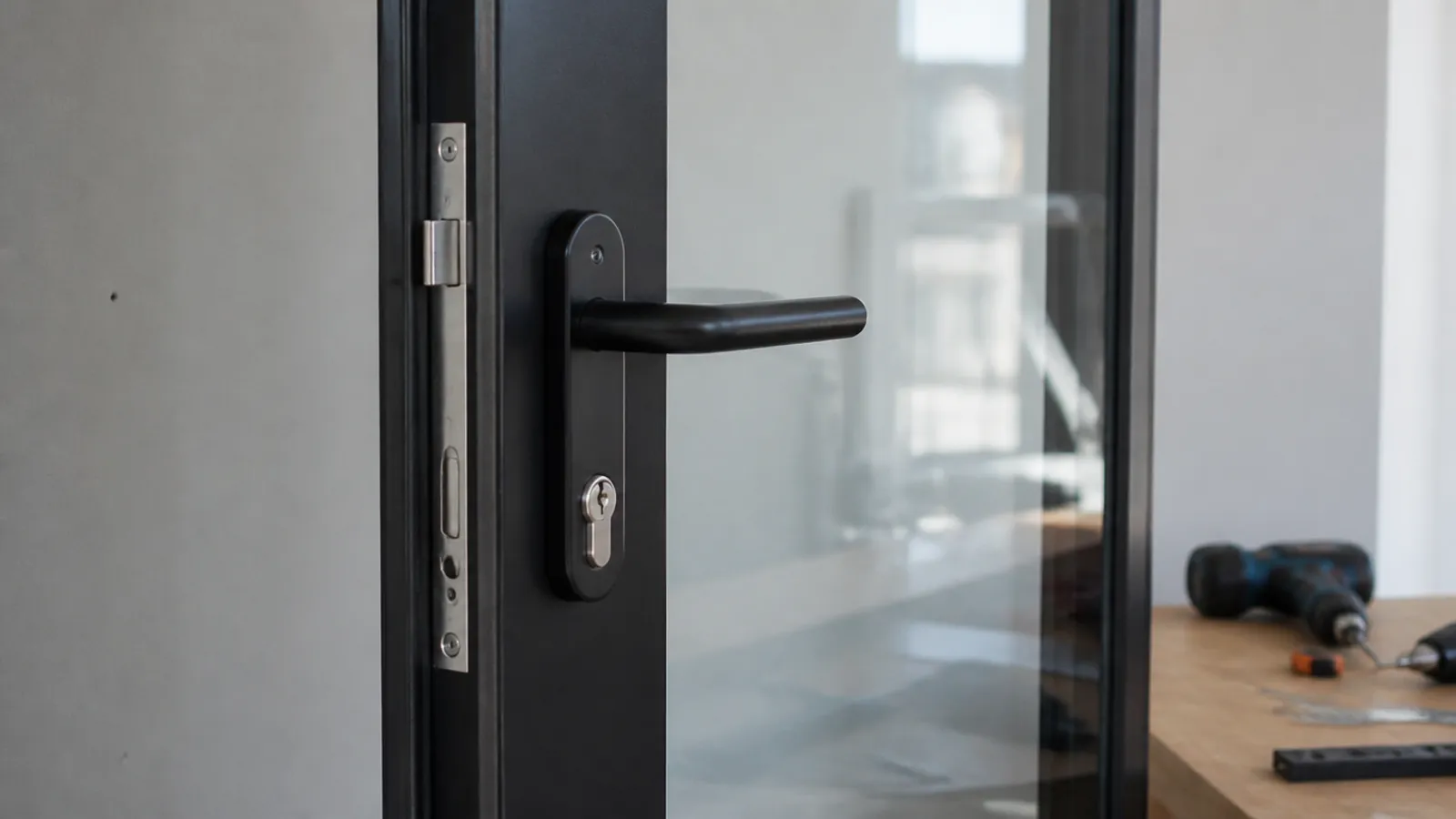 Cerraduras para puertas de aluminio y cristal: qué encaja